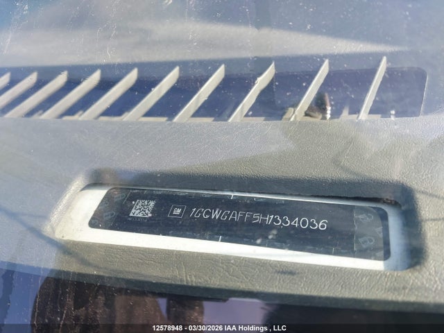 1GCWGAFF5H1334036 Chevrolet Express G2500