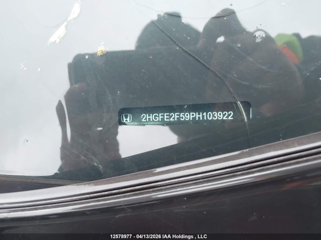 2HGFE2F59PH103922 Honda Civic Sport/sport-b