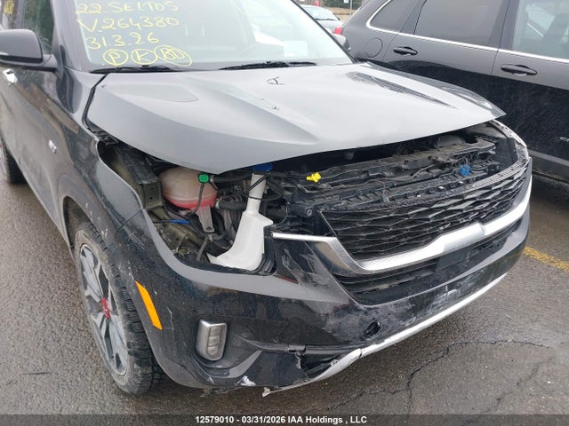 12579010 :رقم المزاد ، KNDETCA29N7264380 vin ، 2022 Kia Seltos مزاد بيع