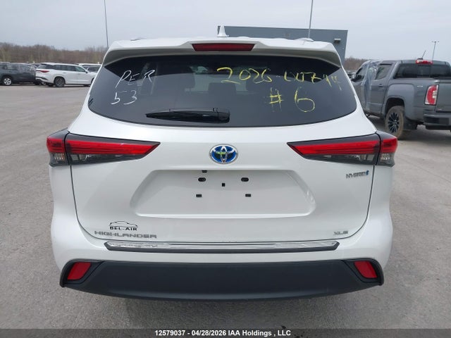 2023 Toyota Highlander Hybrid Xle მანქანა იყიდება აუქციონზე, vin: 5TDKBRCH6PS582377, აუქციონის ნომერი: 12579037