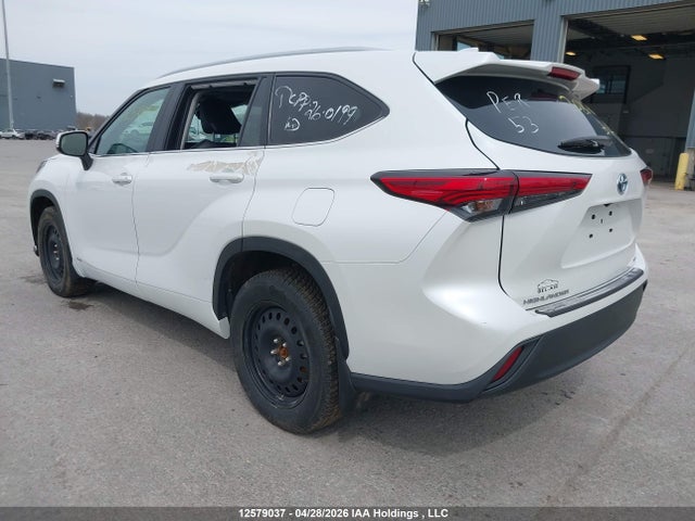 2023 Toyota Highlander Hybrid Xle მანქანა იყიდება აუქციონზე, vin: 5TDKBRCH6PS582377, აუქციონის ნომერი: 12579037
