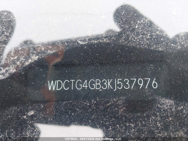 WDCTG4GB3KJ537976 Mercedes-Benz Gla 250 4matic