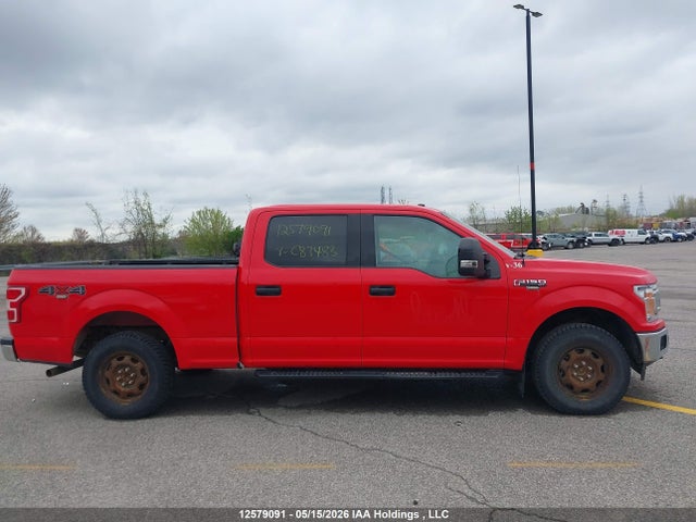 12579091 :رقم المزاد ، 1FTFW1E59JFC83483 vin ، 2018 Ford F150 Supercrew مزاد بيع