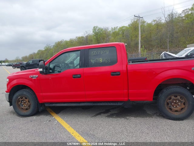 12579091 :رقم المزاد ، 1FTFW1E59JFC83483 vin ، 2018 Ford F150 Supercrew مزاد بيع