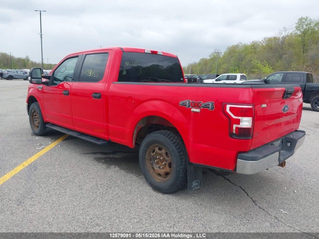 12579091 :رقم المزاد ، 1FTFW1E59JFC83483 vin ، 2018 Ford F150 Supercrew مزاد بيع