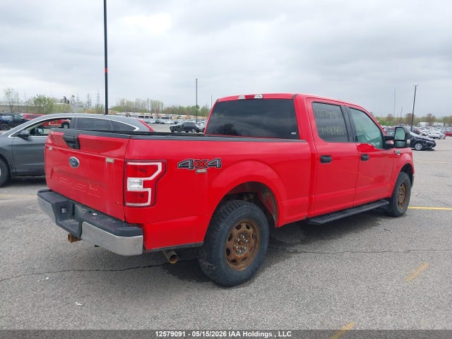 12579091 :رقم المزاد ، 1FTFW1E59JFC83483 vin ، 2018 Ford F150 Supercrew مزاد بيع
