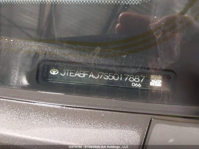 JTEABFAJ7S5017887 Toyota Land Cruiser 1958