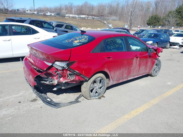 12579116 :رقم المزاد ، KMHLM4AG2NU333123 vin ، 2022 Hyundai Elantra مزاد بيع