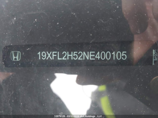19XFL2H52NE400105 Honda Civic Lx
