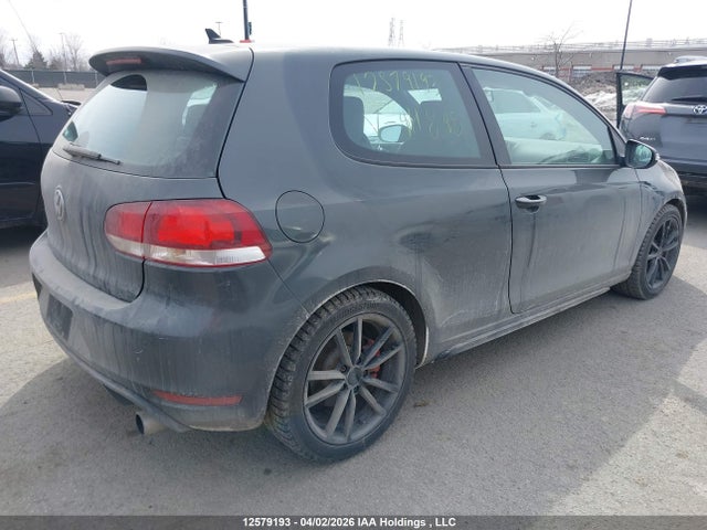 12579193 :رقم المزاد ، WVWFV7AJ6AW411848 vin ، 2010 Volkswagen Golf Gti 3-door مزاد بيع