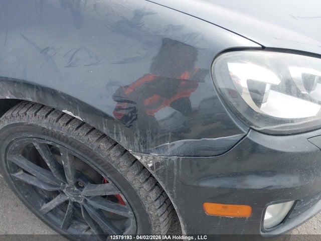 12579193 :رقم المزاد ، WVWFV7AJ6AW411848 vin ، 2010 Volkswagen Golf Gti 3-door مزاد بيع