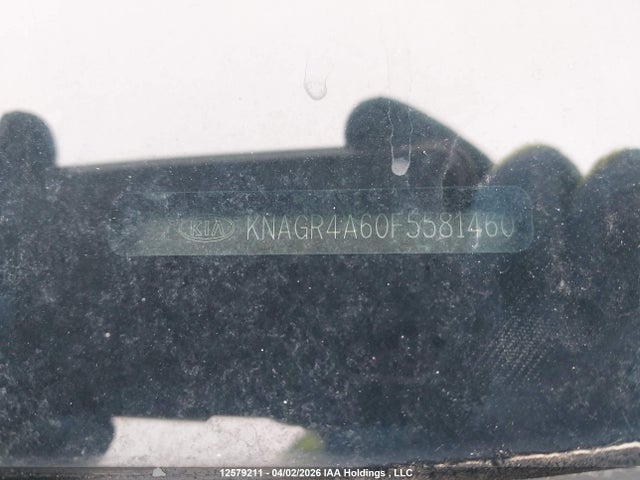 KNAGR4A60F5581460 KIA OPTIMA SX