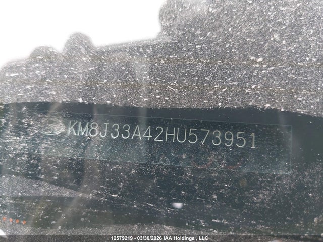 KM8J33A42HU573951 Hyundai Tucson Limited/sport And Eco/se