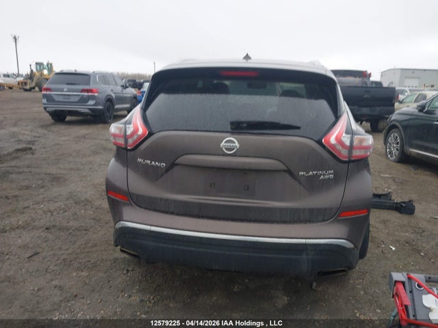 5N1AZ2MH3GN102181 Nissan Murano Platinum/sl/sv