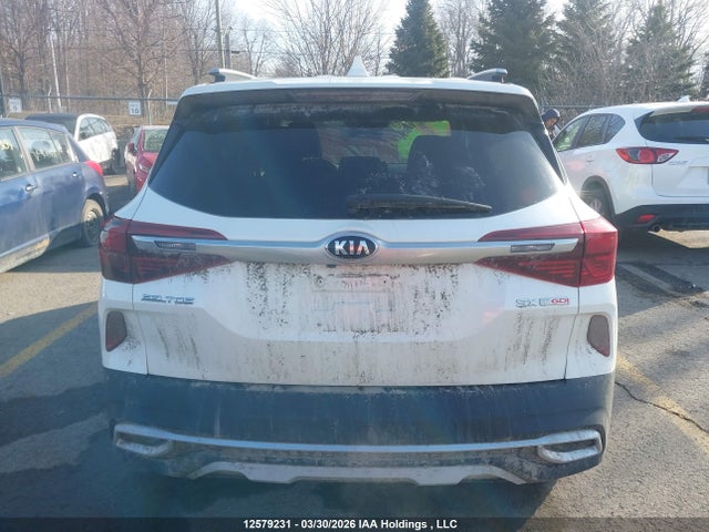 2021 Kia Seltos Sx Turbo მანქანა იყიდება აუქციონზე, vin: KNDETCA23M7135436, აუქციონის ნომერი: 12579231