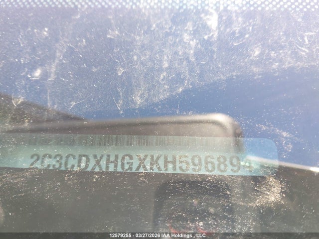 2C3CDXHGXKH596894 Dodge CHARGER GT