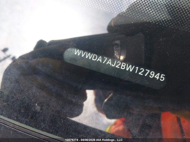 Aukcja sprzedaży 2011 Volkswagen Golf, vin: WVWDA7AJ2BW127945, numer aukcji: 12579274
