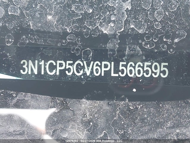 3N1CP5CV6PL566595 Nissan KICKS SV