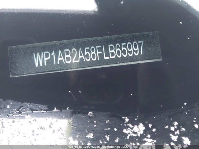 WP1AB2A58FLB65997 Porsche MACAN S