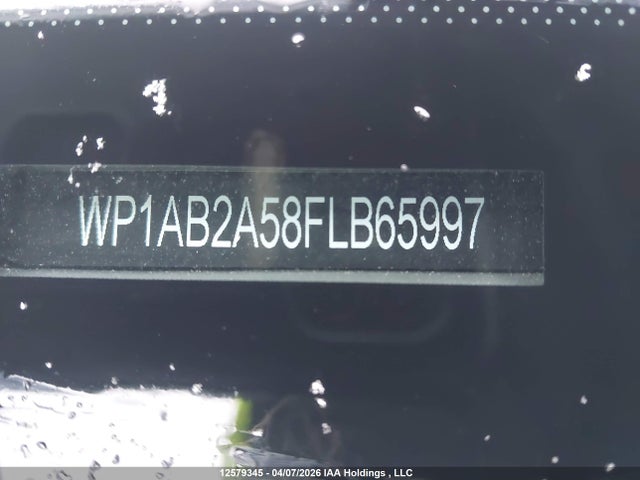 WP1AB2A58FLB65997 Porsche MACAN S