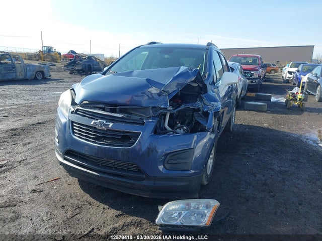 Продаж на аукціоні авто 2013 Chevrolet Trax 2lt, vin: 3GNCJMSB4DL144098, номер лоту: 12579418