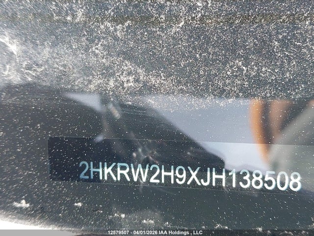 2HKRW2H9XJH138508 Honda Cr-v Touring