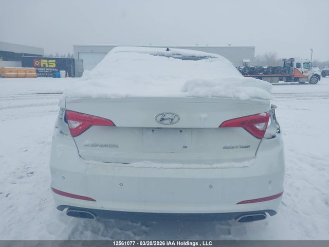 12561077 :رقم المزاد ، 5NPE34AF6GH414159 vin ، 2016 Hyundai Sonata Sport Tech مزاد بيع