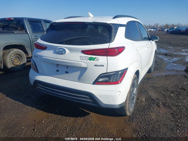 Продаж на аукціоні авто 2022 Hyundai Kona Electric Preferred, vin: KM8K23AG2NU141048, номер лоту: 12579679