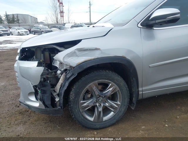 12579787 :رقم المزاد ، 5TDDZRFH1HS362923 vin ، 2017 Toyota Highlander Limited/ltd Platinum مزاد بيع
