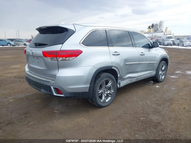 12579787 :رقم المزاد ، 5TDDZRFH1HS362923 vin ، 2017 Toyota Highlander Limited/ltd Platinum مزاد بيع