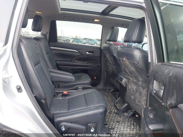 12579787 :رقم المزاد ، 5TDDZRFH1HS362923 vin ، 2017 Toyota Highlander Limited/ltd Platinum مزاد بيع