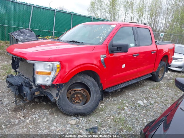 2022 Ford F150 Supercrew მანქანა იყიდება აუქციონზე, vin: 1FTEW1EPXNKD46441, აუქციონის ნომერი: 12579856