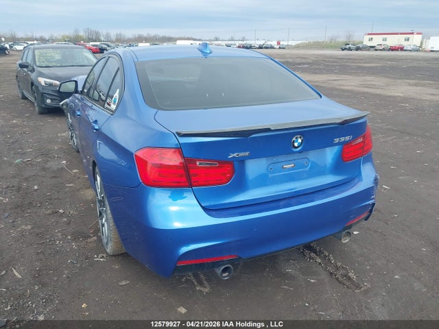 Aukcja sprzedaży 2013 Bmw 335i Xdrive, vin: WBA3B9C5XDF587133, numer aukcji: 12579927