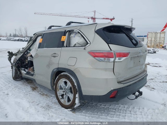 Aukcja sprzedaży 2016 Toyota Highlander Limited, vin: 5TDDKRFHXGS285486, numer aukcji: 12563440