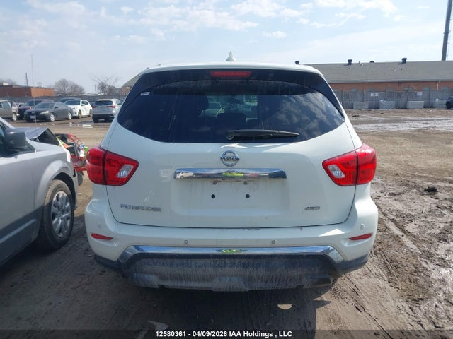 2019 Nissan Pathfinder Platinum/s/sl Premium/sv Tech მანქანა იყიდება აუქციონზე, vin: 5N1DR2MM0KC643963, აუქციონის ნომერი: 12580361