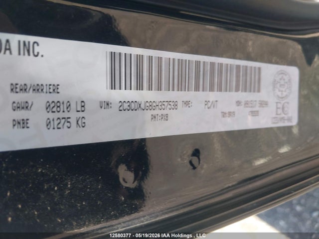 Aukcja sprzedaży 2016 Dodge Charger Sxt, vin: 2C3CDXJG8GH357538, numer aukcji: 12580377