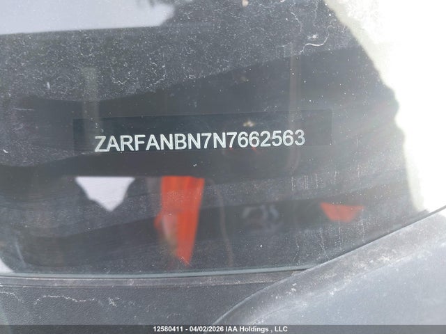 ZARFANBN7N7662563 Alfa Romeo Giulia Ti Awd