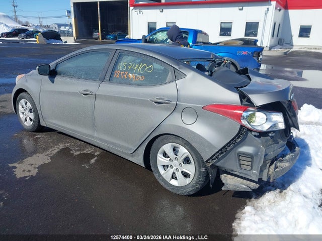Aukcja sprzedaży 2013 Hyundai Elantra L, vin: 5NPDH4AE7DH435800, numer aukcji: 12574400