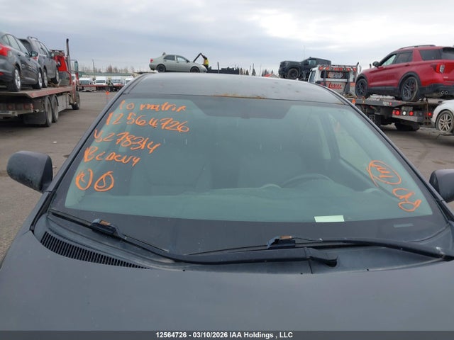 12564726 :رقم المزاد ، 2T1KU4EE7AC278314 vin ، 2010 Toyota Matrix مزاد بيع
