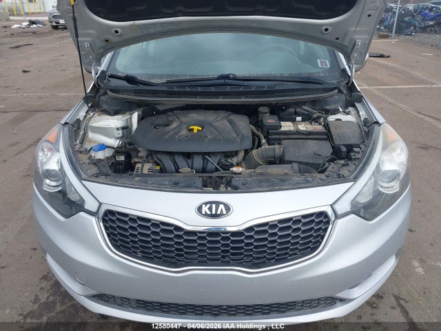 12580447 :رقم المزاد ، KNAFK5A83F5427283 vin ، 2015 Kia Forte 2.0l Lx+ مزاد بيع