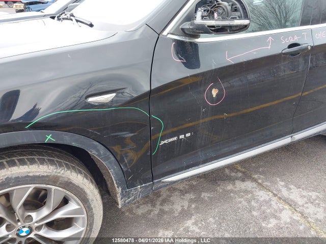 12580478 :رقم المزاد ، 5UXWX9C51H0T10069 vin ، 2017 Bmw X3 2.8i مزاد بيع