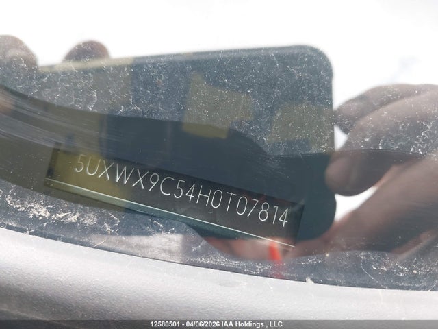 5UXWX9C54H0T07814 BMW X3 Xdrive28i