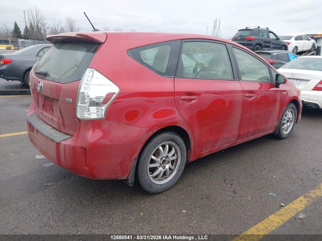 12580541 :رقم المزاد ، JTDZN3EU9C3144204 vin ، 2012 Toyota Prius V مزاد بيع