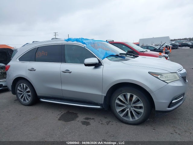 12580543 :رقم المزاد ، 5FRYD4H45EB502743 vin ، 2014 Acura Mdx Technology مزاد بيع