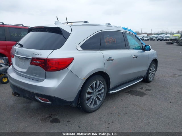 12580543 :رقم المزاد ، 5FRYD4H45EB502743 vin ، 2014 Acura Mdx Technology مزاد بيع