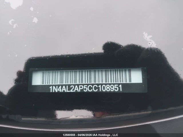 Продажа на аукционе авто 2012 Nissan Altima S, vin: 1N4AL2AP5CC108951, номер лота: 12580555