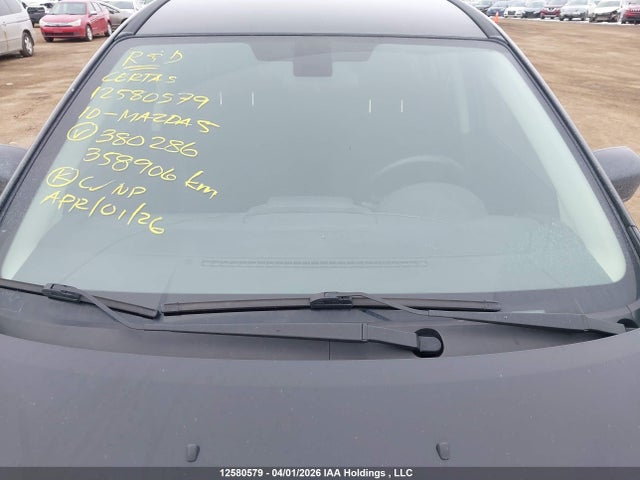 Aukcja sprzedaży 2010 Mazda 5, vin: JM1CR2W3XA0380286, numer aukcji: 12580579