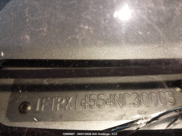 12580607 :رقم المزاد ، 1FTPX14554NC30003 vin ، 2004 Ford F-150 Fx4/lariat/xl/xlt مزاد بيع
