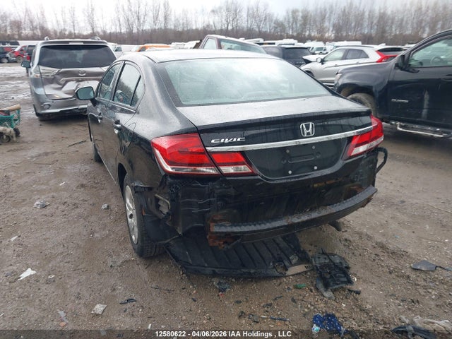 Aukcja sprzedaży 2015 Honda Civic Lx, vin: 2HGFB2E47FH025091, numer aukcji: 12580622