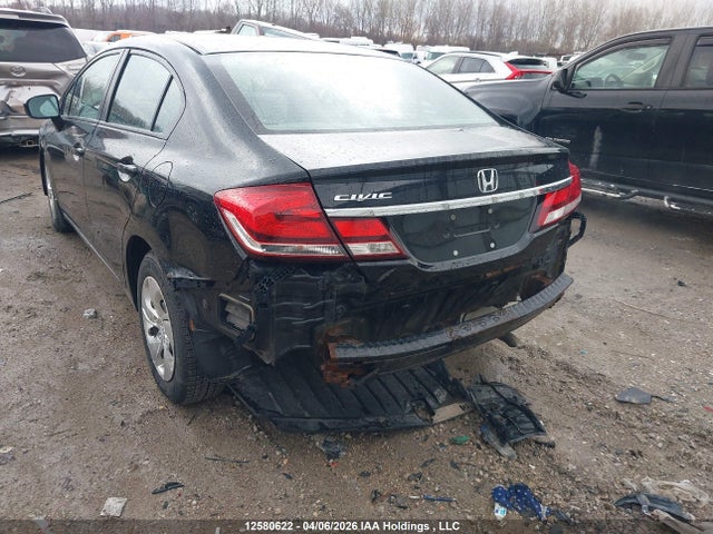 Aukcja sprzedaży 2015 Honda Civic Lx, vin: 2HGFB2E47FH025091, numer aukcji: 12580622